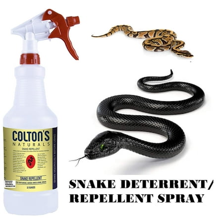 Colton's Naturals Snake Repellent – Snake Spray Repellent & Deterrent for All Types of