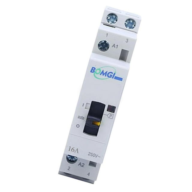 Contactor de CA Manual DYNWAVEMX 16 a 2 Polos 2 Normalmente Abierto 230 V CA Montaje en Riel DIN