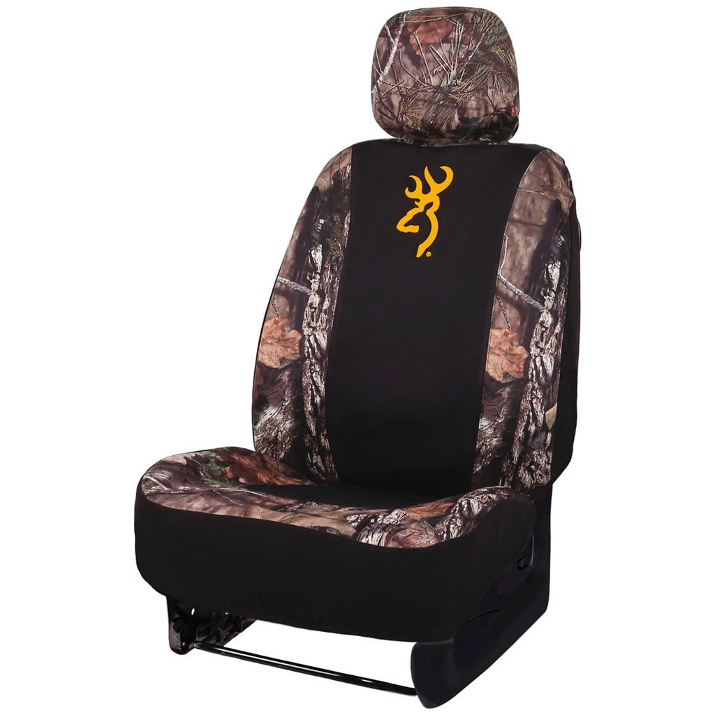 Browning Neoprene Seat Cover Low Back, Mossy Oak Country