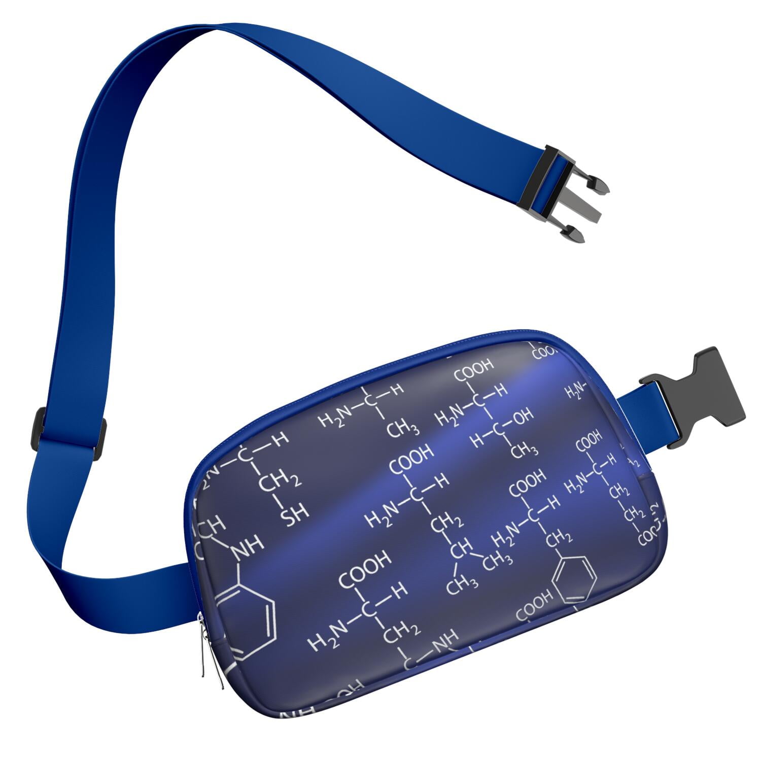 Scientific Laboratory Fanny Pack – Fun & Functional Waist Bag Featuring Biology Elements and Science Knowledge