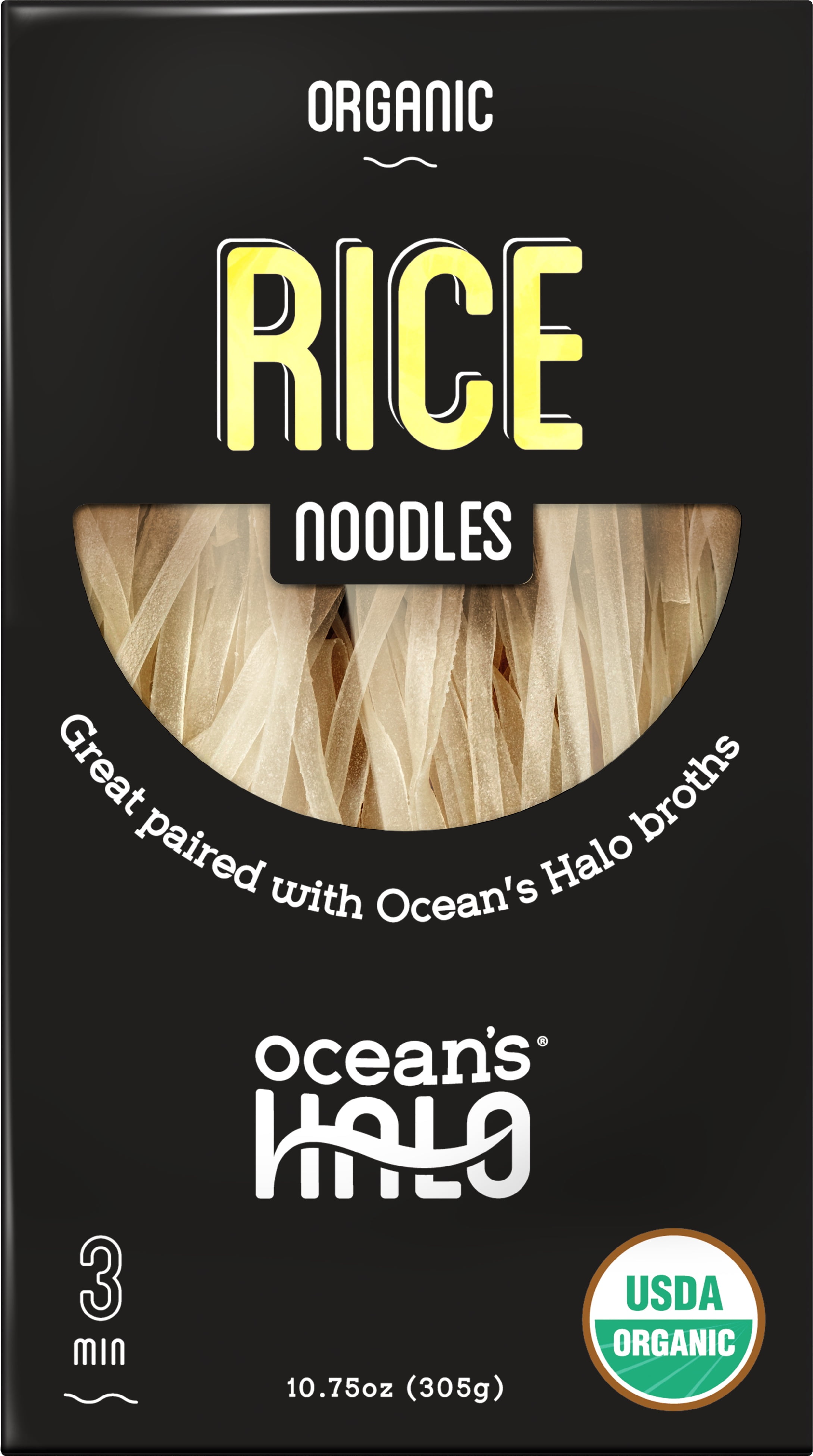 Ocean's Halo, Organic and Glutenfree Rice Noodles, 6.3 oz. Walmart