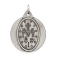 thumbnail image 3 of White Sterling Silver Charm Pendant Themed 33 mm 25, 3 of 3