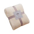 thumbnail image 1 of HLONK Blankets Wool Blankets Lightweight Blankets For Summer And Autumn Wool Blankets For Sofas Blankets For Beds Travel Blankets For All Seasons(70X100CM), 1 of 8