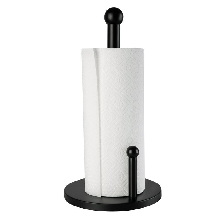 Paper Towel Holder, Matte Black