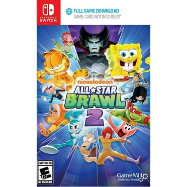 Nickelodeon All Star Brawl 2 Code In Box, Nintendo Switch