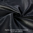 thumbnail image 5 of [Pillowcase]-Ultra Soft and Silky Satin Body Pillowcase, Luxury and Chill Long Pillow Cover for Hair and Skin, 20" x 54", Black, 5 of 6