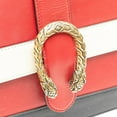 thumbnail image 6 of Pre-Owned Gucci Bamboo Dionysus Handbag/Shoulder Bag 2WAY 448075 Red Leather Women's GUCCI, 6 of 13