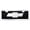 Chrome on Black, variant on Chevy Logo Acrylic Mini License Plate Kit (Chrome on Black)