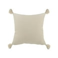 thumbnail image 5 of LR Home Fringe Festival Green Color Block Throw Pillow, 5 of 10