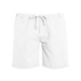 thumbnail image 3 of Men Shorts  Solid Color High Waist Cotton Linen Short Pants Casual, 3 of 6