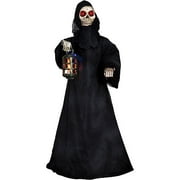The Night Watchman- Reaper Holding Lantern, 3' Tall