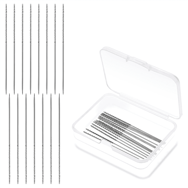 15 Piezas Herramienta de Reparación de Agujas de Reparación de Enganches y Tejidos Herramienta de Costura de Reparación de 2,36 X 0,03 Pulgadas Aguja de Costura Artesanal