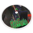 thumbnail image 2 of Terraria Christmas Tree Skirt with Tassel Thickened Xmas Tree Base Cover for Decorations Holiday Party, 2 of 7