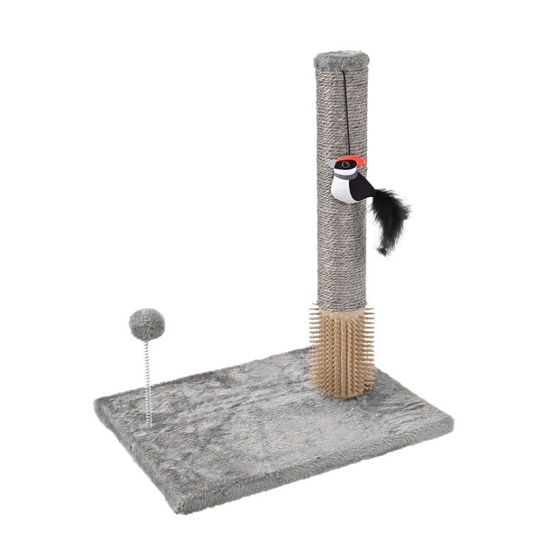 Vibrant Life 19" Cat Scratcher Post with Interactive Toys photo 1