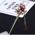 thumbnail image 2 of Suytable Luxury Butterfly Chopsticks Tassel Hairpin, 2 of 8