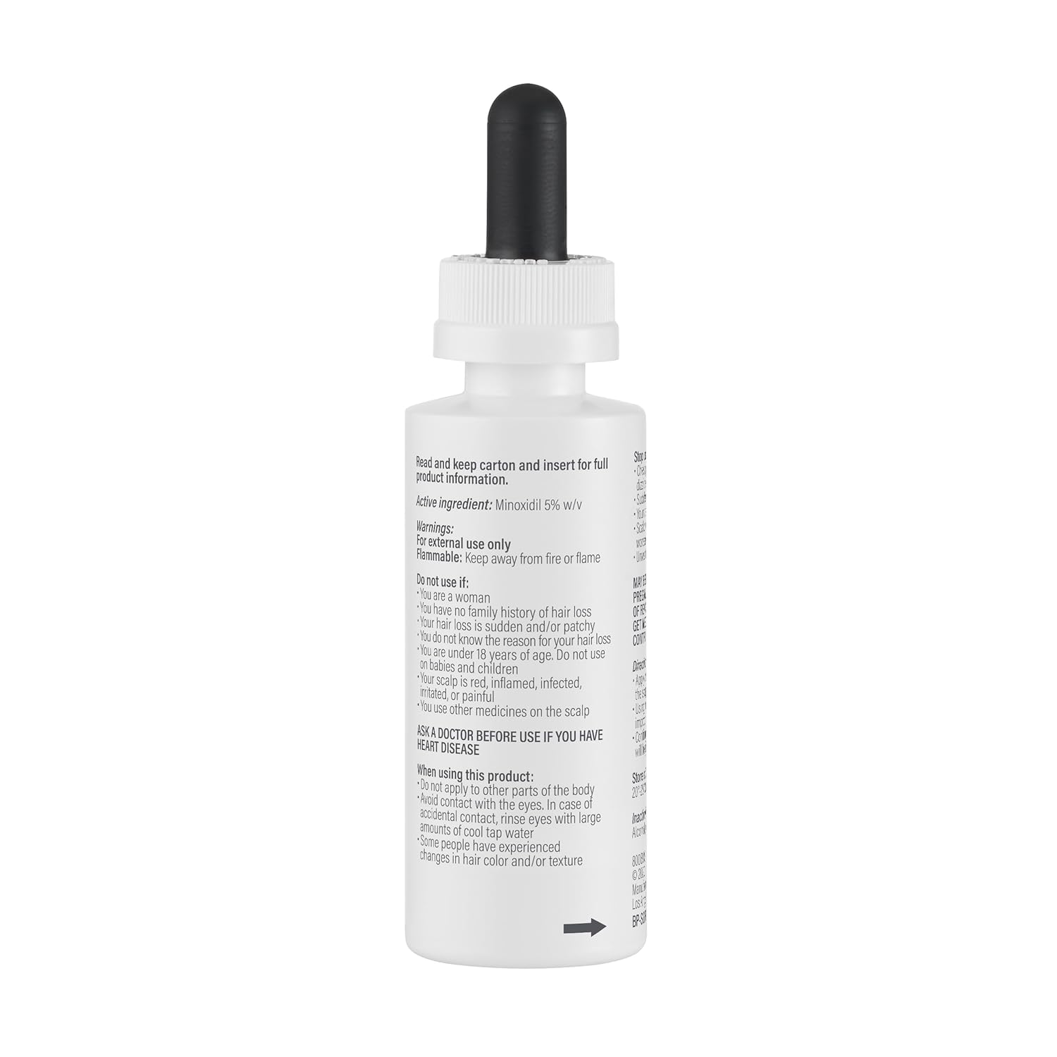 BosleyMD Men's & Women's Hair Re-growth Treatment, 2%-5% Minoxidil Topical Solution (Pack of 2) 2 FL. OZ.