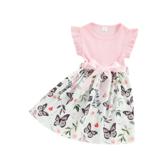 Suealasg Little Girls Summer Outfit Set (Girl's), 2-Pack