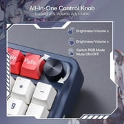 Redragon K686 PRO SE 98 Keys Wireless Gasket RGB Gaming Keyboard, 3-Mode Anime Mechanical Keyboard w/Hot-Swap Socket