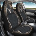 thumbnail image 4 of XYZCANDO 2 Piece Car Seat Covers for SUV Front Seats Front Seat Cover Easy to Install Comfortable, Auto Sedan Van Car Front Seat Covers, Deer Camo, 4 of 10