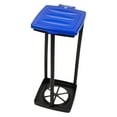 thumbnail image 3 of Soporte para bolsas de basura para exteriores, contenedor de basura portátil, soporte para bolsas de para cocina, uso doméstico, interior y exterior, Azul, 3 of 8