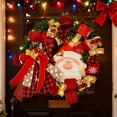thumbnail image 5 of Elegant Holiday Wreath for Front Door Festive Indoor Outdoor Greenery with Berries for Seasonal Celebrations and Parties, 5 of 6
