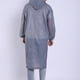 thumbnail image 4 of EeaseMX Poncho de lluvia de moda para exteriores reutilizable de EVA gris con capucha y mangas Ropa impermeable para adultos Hombres Mujeres, 4 of 7
