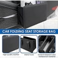 thumbnail image 4 of Mini cubo de basura plegable para coche - Organizador multifuncional para maletero, accesorio esencial para vehículos, SUV y camionetas - Diseño elegante y duradero - Negro, 4 of 5