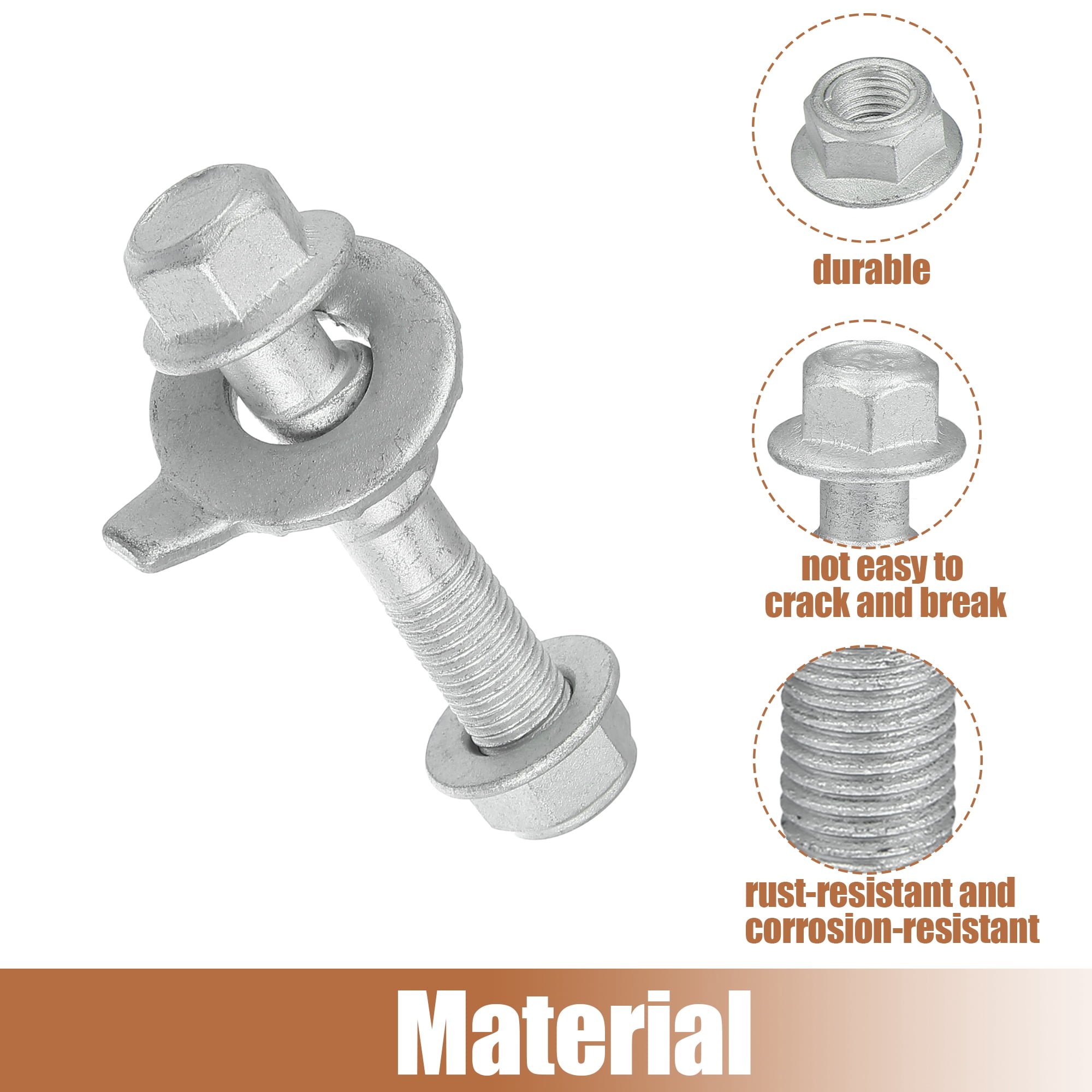Unique Bargains Alignment Camber Caster Adjusting Bolts for Dodge Sprinter and for Honda
