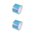 thumbnail image 4 of Bewildely Resplandor en la oscuridad Cinta de bola adhesiva DIY Alivio del estrés Luminoso Niños Adultos Manualidades para papelería de 6CM/Azul 2piezas, 4 of 6