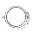 thumbnail image 3 of Adjustable pipe clamp hose clamp quick release round duct clamp quick pipe clamp barrel clamp ring SS/galvanized 80-400mm dia, 3 of 5