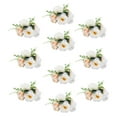 thumbnail image 3 of 10 pack Artificial Flowers Arrangements Flower Bouquets Wedding Flower Balls, 3 of 13