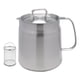 thumbnail image 1 of Contenedor de grasa de tocino perfecl colador de aceite 2.0L con cesta, 1 of 7