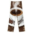 thumbnail image 3 of Coffee Beans Cup Pajama Pants Loose Pajamas Female Breathable Home Trousers Leisure Sleeping Pants Large Size, 3 of 6