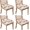 Pioneer Flower-70, variant on Pioneer Flower Seat Covers for Dining Room Chairs Set Of 4,Stretch Printed Washable Chair Seat Cover with Elastic Ties and Button,Removable Waterproof Couch Cushion Covers