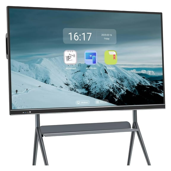 BELNET 75 Inch Smart TV 4K UHD Android TV with Dual OS System Multi-Touch Living Room Home Theater​(Include Wall Mount)