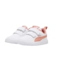 thumbnail image 3 of Tenis Puma para Niña Courtflex Blanco-Rosa, 3 of 4