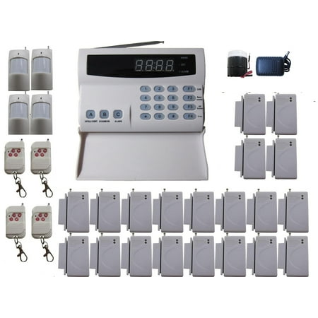 iMeshbean Wireless Home Security Alarm System DIY Kit with Auto Dial & Outdoor Siren Model (Best Outdoor Alarm System)