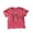 Hot Pink, variant on lnmuld Girls Elegant Summer Short Sleeve Blouse with Delicate 3D Bow Design Color:Pink,Size:2-3 Years