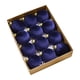 thumbnail image 2 of Adornos navideños, adornos navideños, regalos navideños, 12 bolas navideñas de terciopelo flocadas, adornos navideños de plástico, adornos colgantes decorativos navideños, decoración para árbol de Nav, 2 of 7