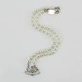 thumbnail image 4 of FENLDY Rhinestone Faux Saturn Pearl Collar Mujer Joyería, Fake Pearl Gargantilla Colgante Collar Hombres Charm Girls 2000 Joyería Mujer Boda Perla Cadena Cristal Gargantilla Ormromra WMZL-1670-2, 4 of 8
