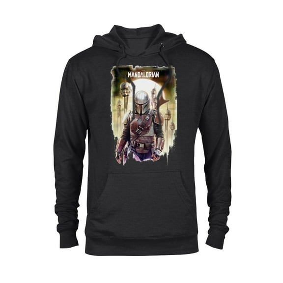 Star Wars The Mandalorian Conquer Poster - Pullover Hoodie for Adults - Customized-Black