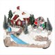 thumbnail image 3 of Christmas Rotating Music Statue Christmas Home Decoration B, 3 of 5