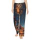 thumbnail image 1 of Fotbe Cowboy Boots Under Starry Sky Pantalones de Pijama para Mujer, Pantalones de Dormir, Pantalones Pj con Cordón y Bolsillos-3X-Large, 1 of 6