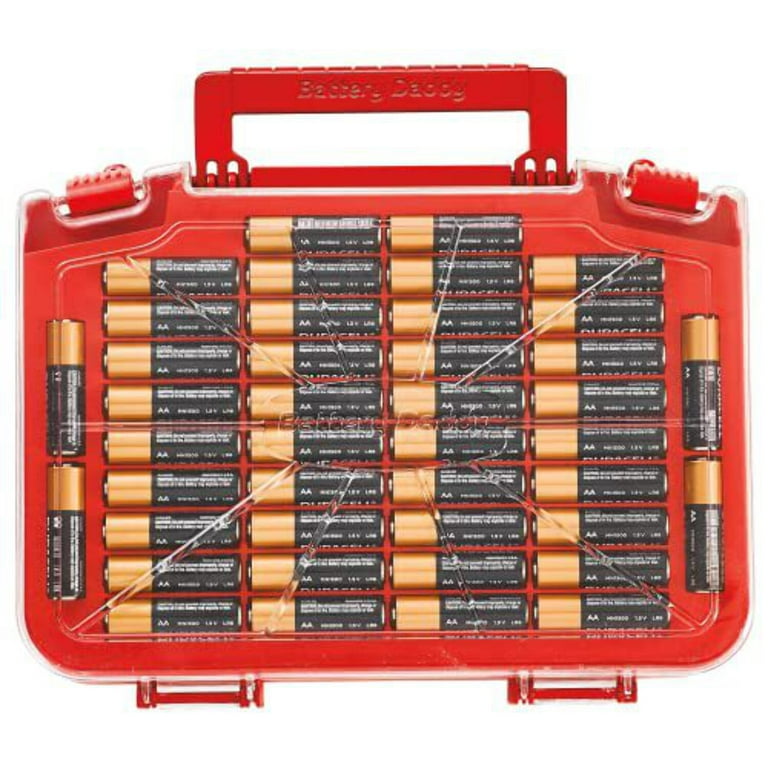 Smart Battery Daddy, Battery Storage System with Built in Battery Tester to  Organize 150 Batteries 