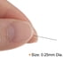 thumbnail image 2 of 2uds Clase x Acero Pasador Calibre 0,25mm Diámetro Métrico Tolerancia 0,001mm Conector Calibre Pasador, 2 of 5