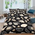 thumbnail image 1 of Home Bedding Set Fish Shell Comforter Cover Set Teen Adult Creative Seafloor Bedspreads,Full (80"x90"), 1 of 5