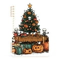 thumbnail image 7 of FORMRS 1-Subject Spiral Notebook 8" x 5" College Ruled 60 Refillable Sheet A5 Hard Cover, Halloween Trees, 7 of 7