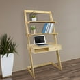 thumbnail image 3 of American Trails Freestanding Ladder Desk with Drawer, Natural, 3 of 12