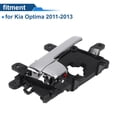 thumbnail image 4 of Mango de puerta interior trasero derecho del lado del pasajero para Kia Optima 2011-2013, mango de puerta interior No.836202T010/83620-2T010, tono negro plateado, 1 Pc, 4 of 6