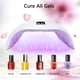thumbnail image 3 of Lámpara secadora de uñas LED, secador de uñas UV portátil, secador de uñas profesional con temporizador automático y pantalla LCD, lámpara UV para uñas de gel, esmalte de gel semipermanente y esmalte, 3 of 5